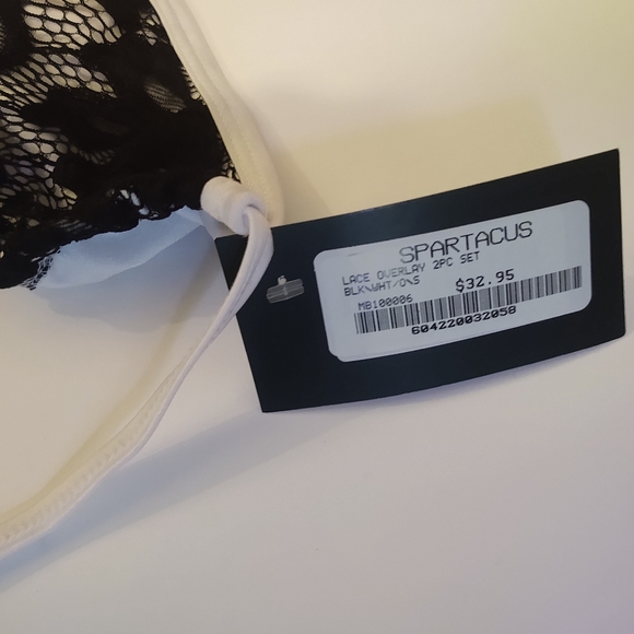 Lace overlay 2 PC bra - Picture 2 of 3